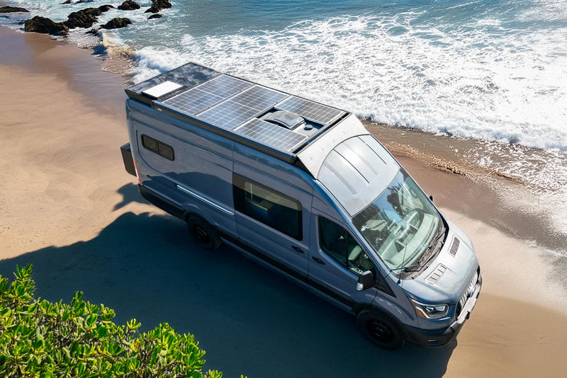 Load image into Gallery viewer, Ford Transit Stealth+ Roof Rack
