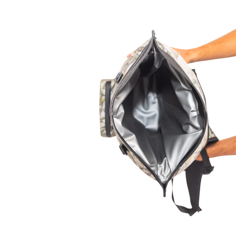 Load image into Gallery viewer, Waterproof Floating Backpack Cooler - Forest Camo
