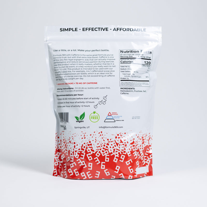Load image into Gallery viewer, Formula 369 with CAFFEINE - 3 pound 45 servings
