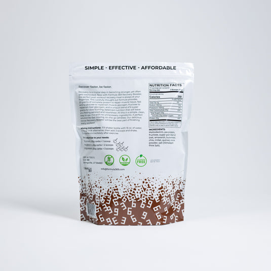 Formula 369 - Recovery Booster - Vegan 3:1 carb to protein drink mix