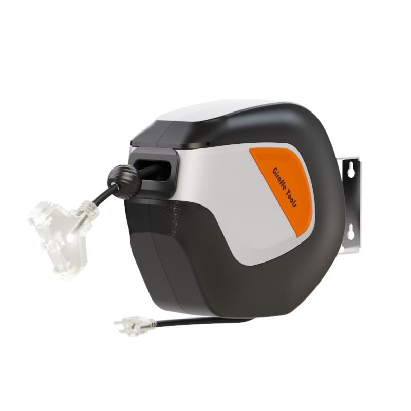 Load image into Gallery viewer, Retractable Extension Cord Reel-12/14/16 AWG
