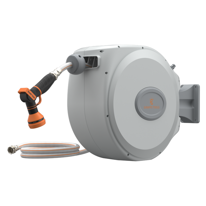 Load image into Gallery viewer, Retractable Garden Hose Reel 62ft-155ft
