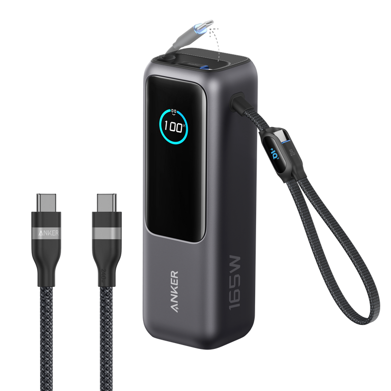 Load image into Gallery viewer, Anker Laptop Power Bank (25K, 165W, Built-In and Retractable Cables)
