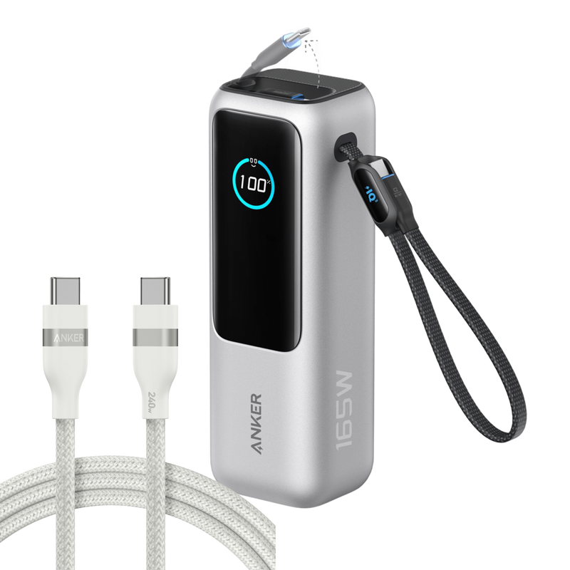 Load image into Gallery viewer, Anker Laptop Power Bank (25K, 165W, Built-In and Retractable Cables)
