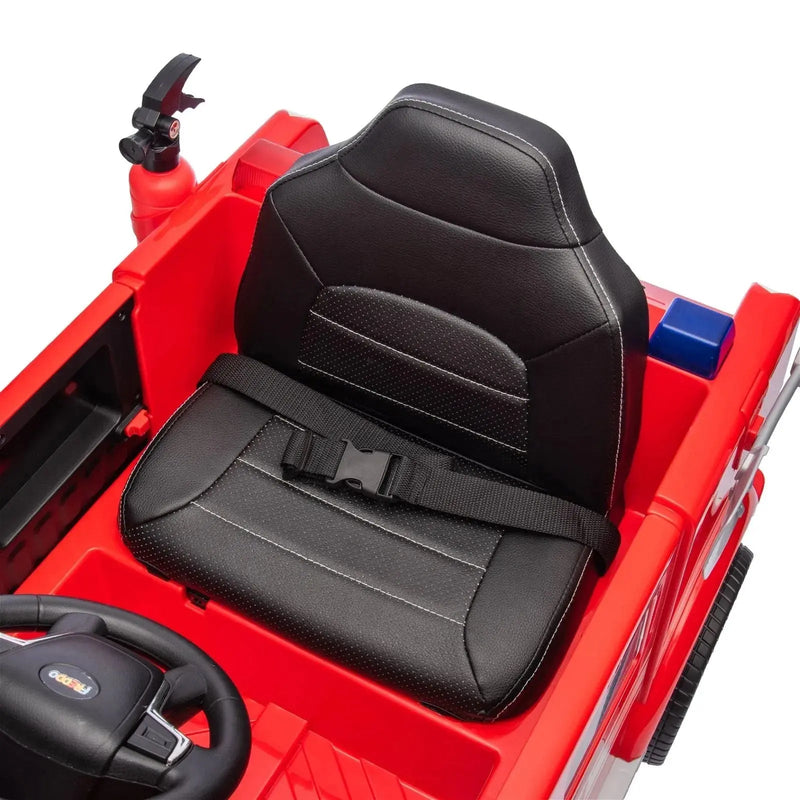 Load image into Gallery viewer, 12V Freddo Fire Truck 1 Seater Ride on
