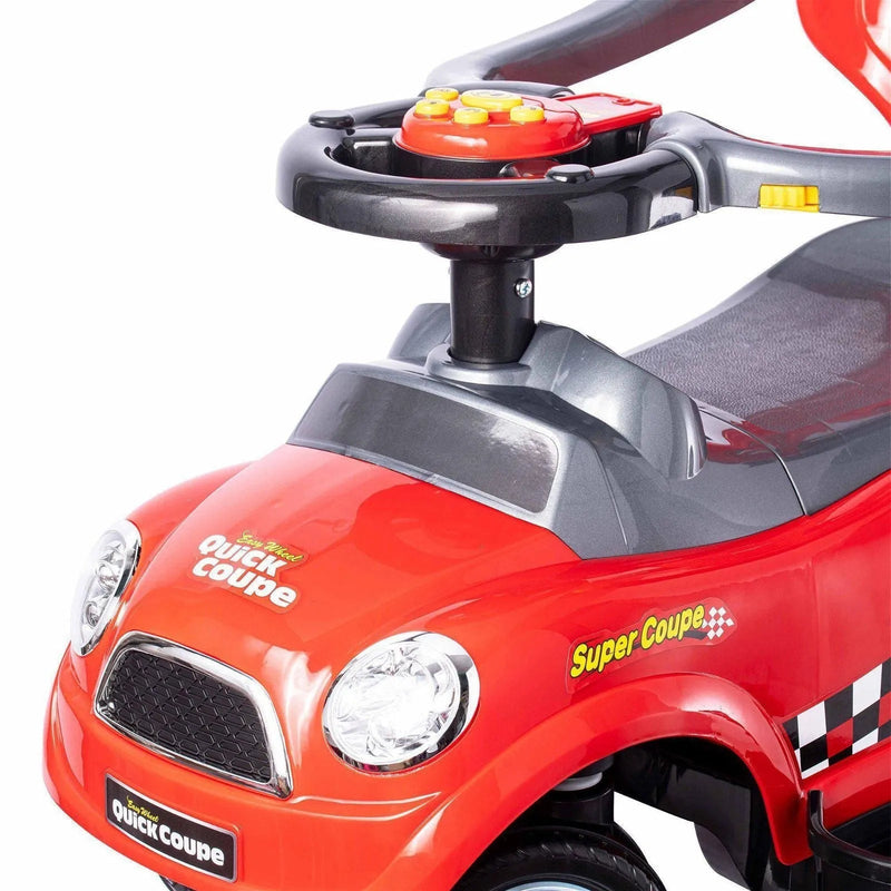 Load image into Gallery viewer, Magic Cars Toys Easy Wheel Quick Coupe 3 in 1, Stroller, Walker and Ride on
