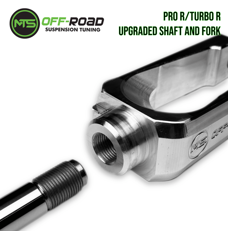 Load image into Gallery viewer, UPGRADED Front Shafts and Shock Forks for Pro R/Turbo R Ultimate- Set of 2
