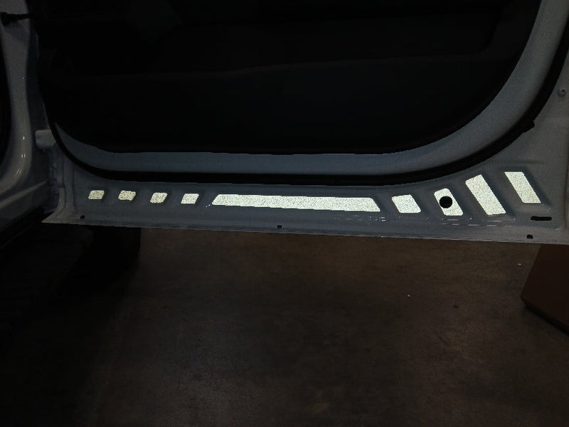 Load image into Gallery viewer, Reflective Safety Front and Rear Door Inserts for 2021-2025 Ford F150-550
