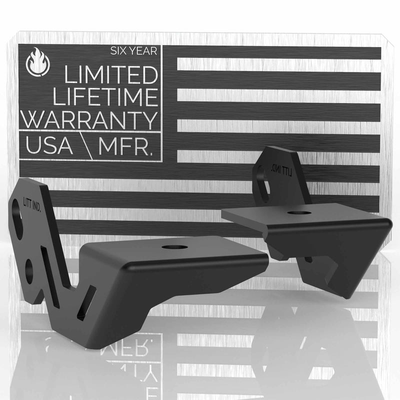 Load image into Gallery viewer, led off road off-road light pod gusseted mounting bracket for polaris rzr xp 1000 model UTV by litt industries
