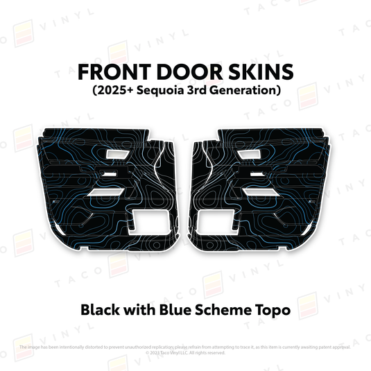 2023+ Sequoia Door Skins