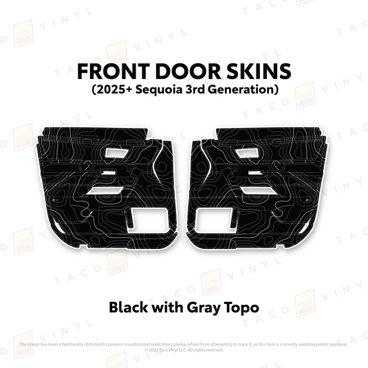 2023+ Sequoia Door Skins