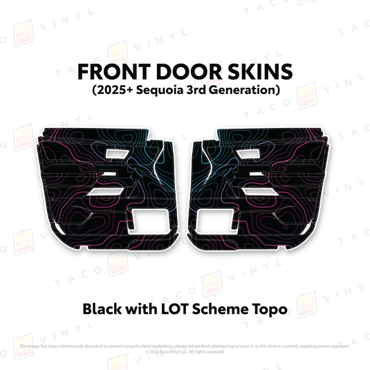 2023+ Sequoia Door Skins