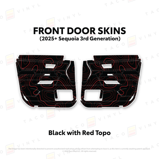 2023+ Sequoia Door Skins