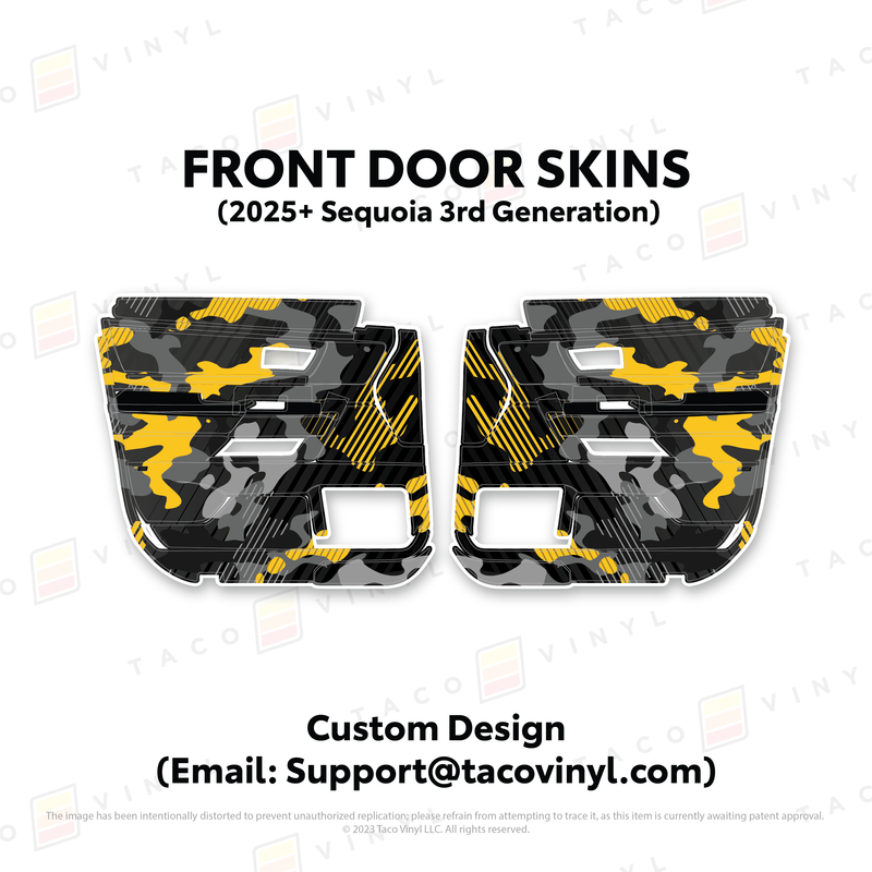Load image into Gallery viewer, 2023+ Sequoia Door Skins
