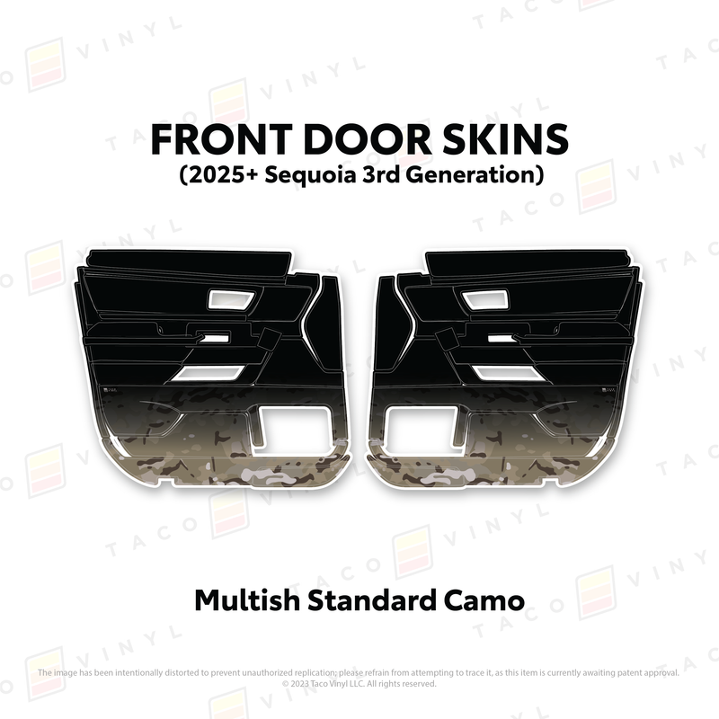 Load image into Gallery viewer, 2023+ Sequoia Door Skins
