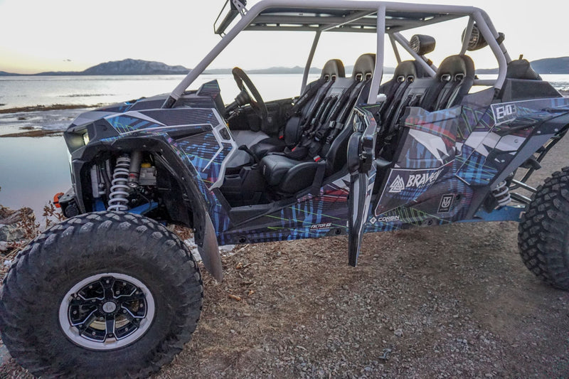 Load image into Gallery viewer, RZR 1000 Elite Series Bench Seat Front or Rear Bench Seat W Harnesses (over the console) (2014-2023)
