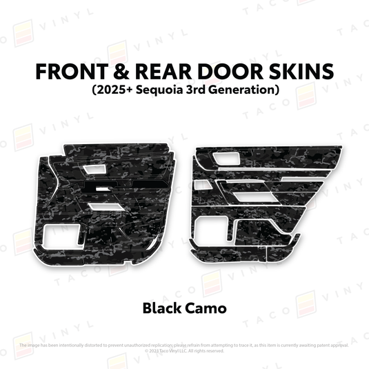 2023+ Sequoia Door Skins