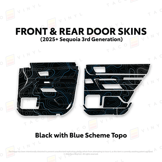 2023+ Sequoia Door Skins