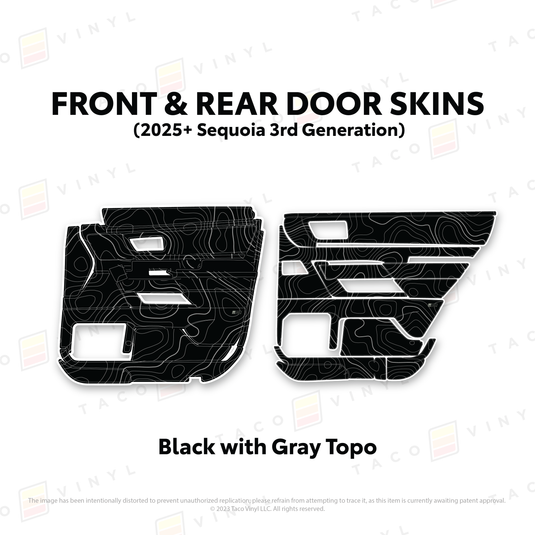 2023+ Sequoia Door Skins