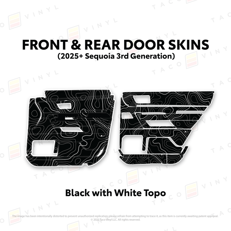 Load image into Gallery viewer, 2023+ Sequoia Door Skins
