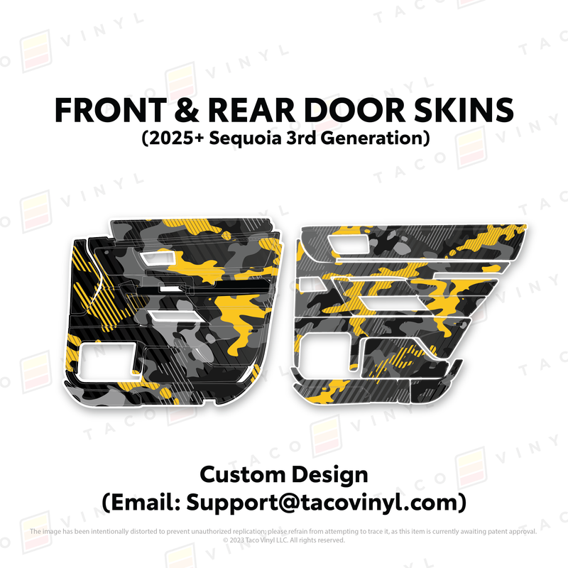 Load image into Gallery viewer, 2023+ Sequoia Door Skins
