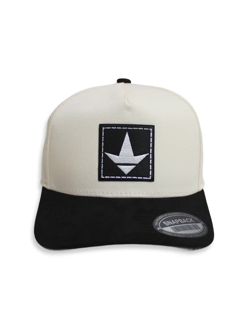 Load image into Gallery viewer, LO Logo Suede Bill Snapback Hat
