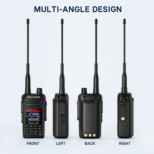 RUYAGE UV5D 10W IP67 Waterproof 6-Band Walkie Talkie