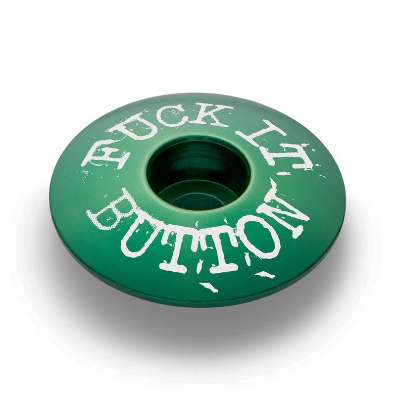 Load image into Gallery viewer, Fuck it Button - Bicycle Headset Cap
