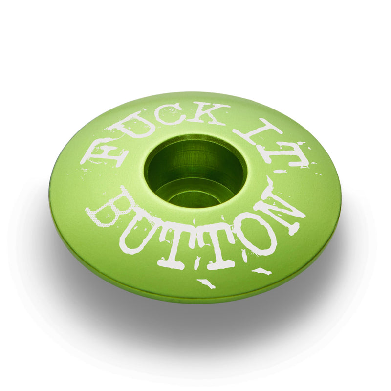 Load image into Gallery viewer, Fuck it Button - Bicycle Headset Cap
