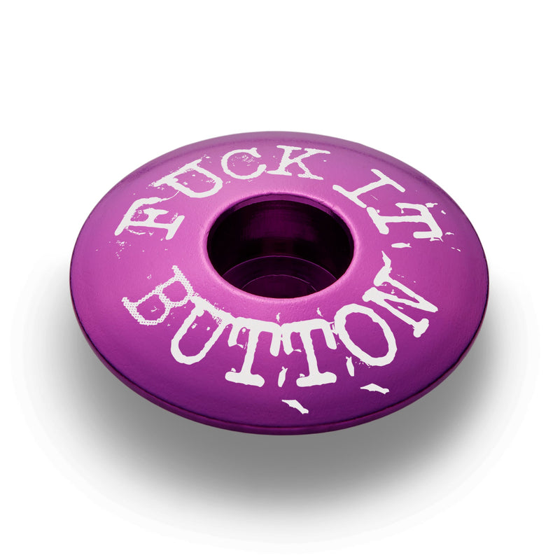 Load image into Gallery viewer, Fuck it Button - Bicycle Headset Cap
