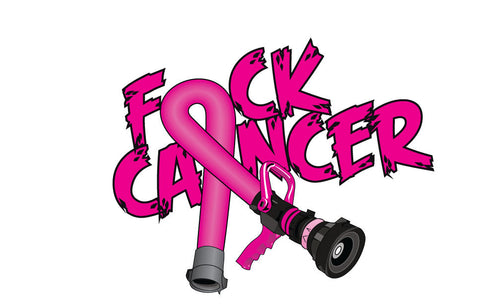 F*CK CANCER HELMET DECAL
