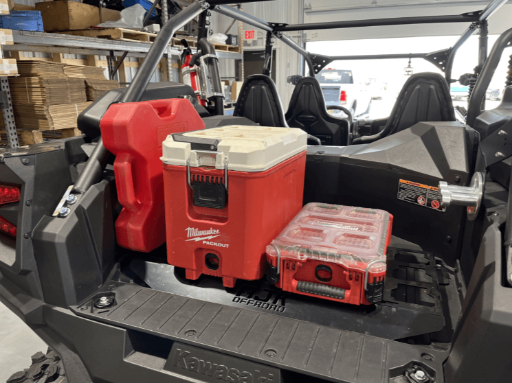 Load image into Gallery viewer, Kawasaki KRX Rotopax Mount
