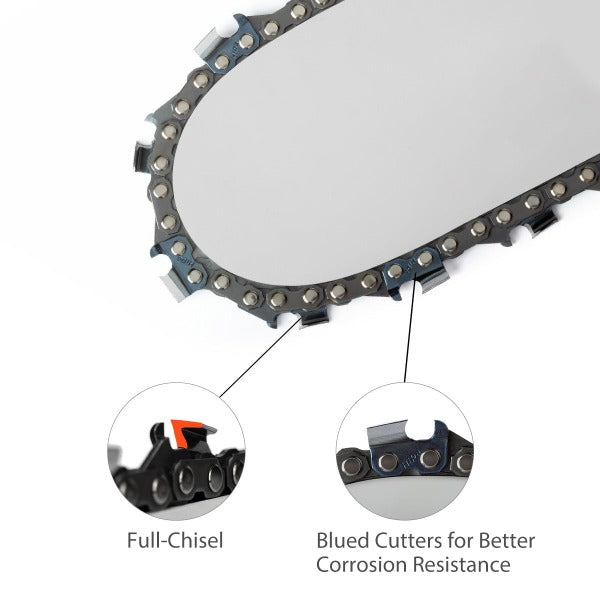 Load image into Gallery viewer, 20 Inch 3/8 Pitch .050 Gauge 72 DL Chain For Stihl MS261 MS291 MS311 Husqvarna 562xp 372xp 455 460 rancher Chainsaw # 72EXL072G Full Chisel
