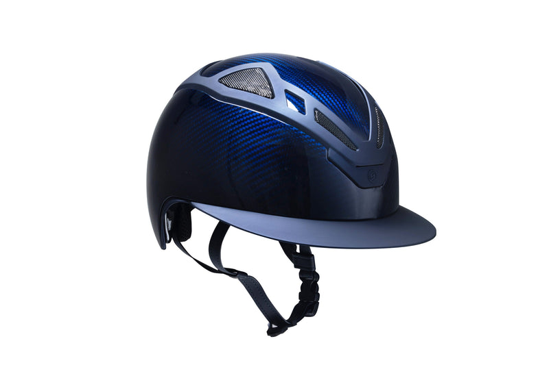 Load image into Gallery viewer, Suomy Apex Riding Helmet – Full Carbon Blue Glossy
