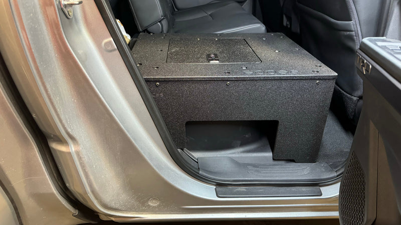Load image into Gallery viewer, Toyota Tacoma - 2024-Present - 4th Gen - Non-Hybrid - Double Cab - Explore Series - Seat Delete Plate System - Second Row
