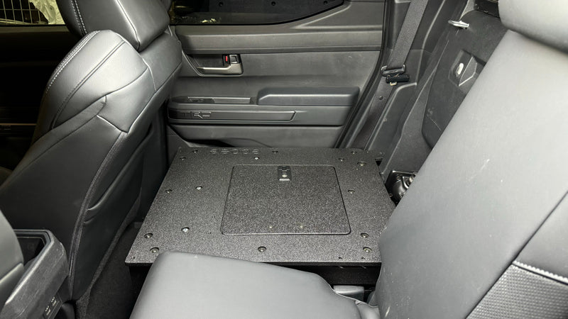 Load image into Gallery viewer, Toyota Tacoma - 2024-Present - 4th Gen - Non-Hybrid - Double Cab - Explore Series - Seat Delete Plate System - Second Row
