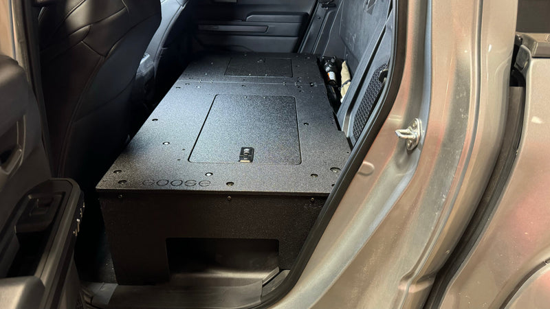 Load image into Gallery viewer, Toyota Tacoma - 2024-Present - 4th Gen - Non-Hybrid - Double Cab - Explore Series - Seat Delete Plate System - Second Row
