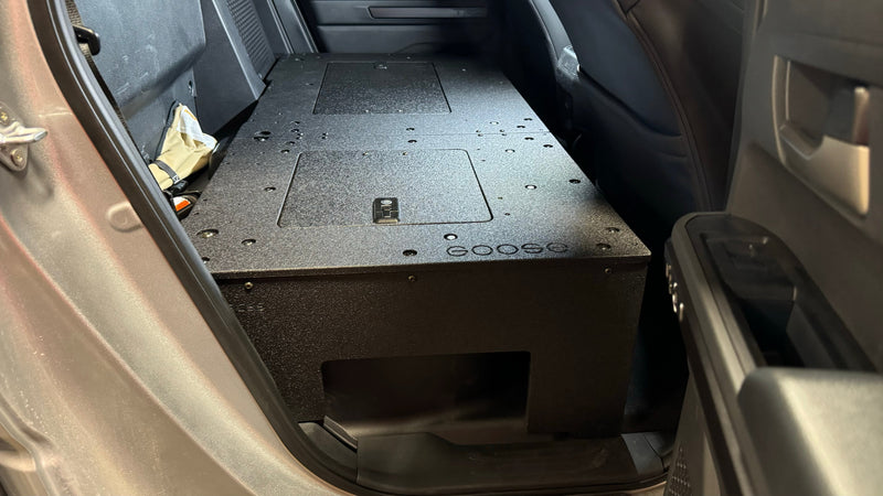 Load image into Gallery viewer, Toyota Tacoma - 2024-Present - 4th Gen - Non-Hybrid - Double Cab - Explore Series - Seat Delete Plate System - Second Row
