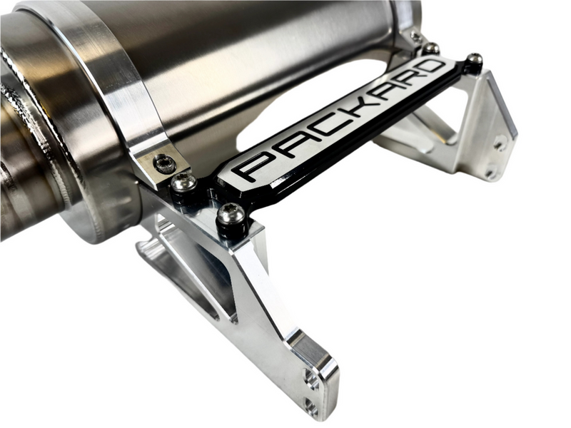 Load image into Gallery viewer, Packard Performance 3" Titanium Turbo-Back Exhaust (Dual Muffler) – Can-Am Maverick X3 (2017+)
