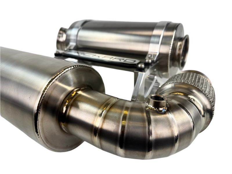 Load image into Gallery viewer, Packard Performance 3" Titanium Turbo-Back Exhaust (Dual Muffler) – Can-Am Maverick X3 (2017+)
