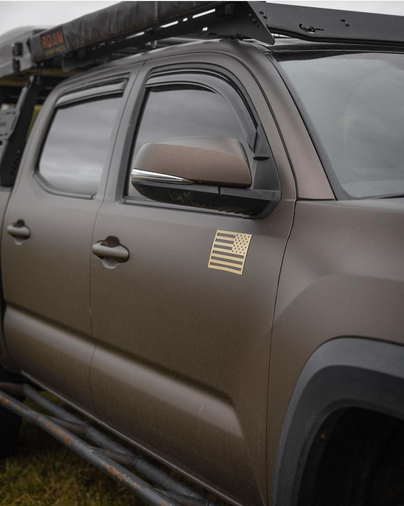 Load image into Gallery viewer, American Flag Magnet Set  - Desert Tan / FDE (Premium Color)
