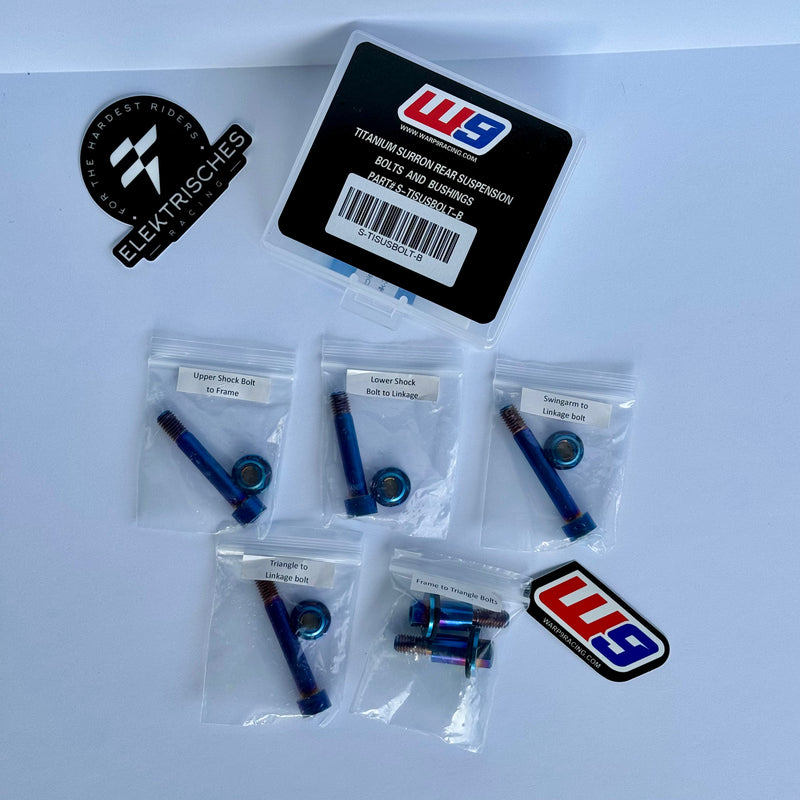 Load image into Gallery viewer, Surron Light Bee Linkage Bolt Kit by Warp 9
