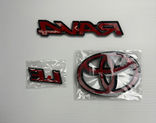 Plastic Overlays for 2019-24 Rav4