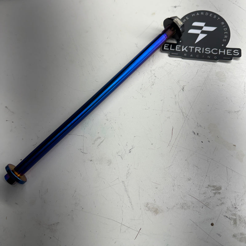 Load image into Gallery viewer, Surron Titanium jackshaft Bolt with Nut by Warp 9
