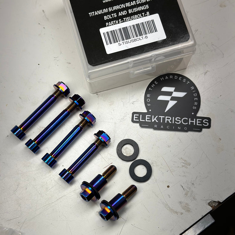 Load image into Gallery viewer, Surron Light Bee Linkage Bolt Kit by Warp 9
