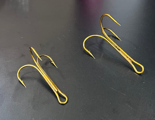 10/0 & 12/0 snagging treble hooks