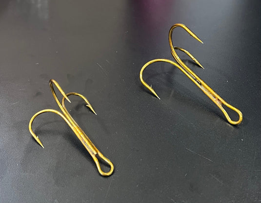 10/0 & 12/0 snagging treble hooks