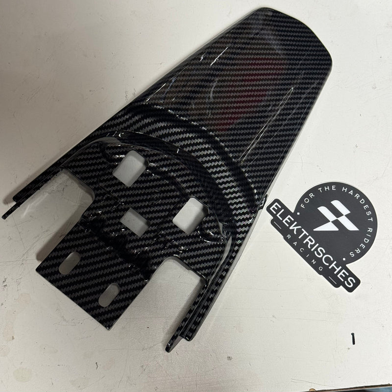 Load image into Gallery viewer, Carbon Fiber Style Rear Surron Fender
