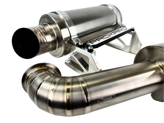 Packard Performance 3" Titanium Turbo-Back Exhaust (Dual Muffler) – Can-Am Maverick X3 (2017+)