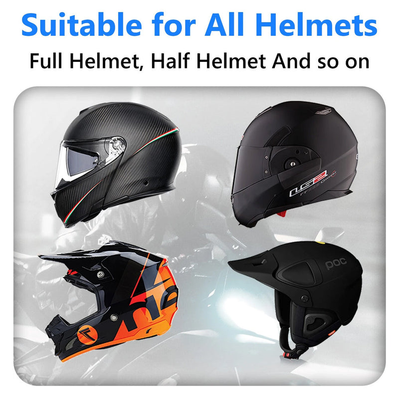 Load image into Gallery viewer, Ruyage Motorcycle Helmet Bluetooth Headset with PTT for Zello App

